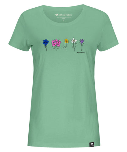 Bergblumen - Damen Premium Organic Shirt