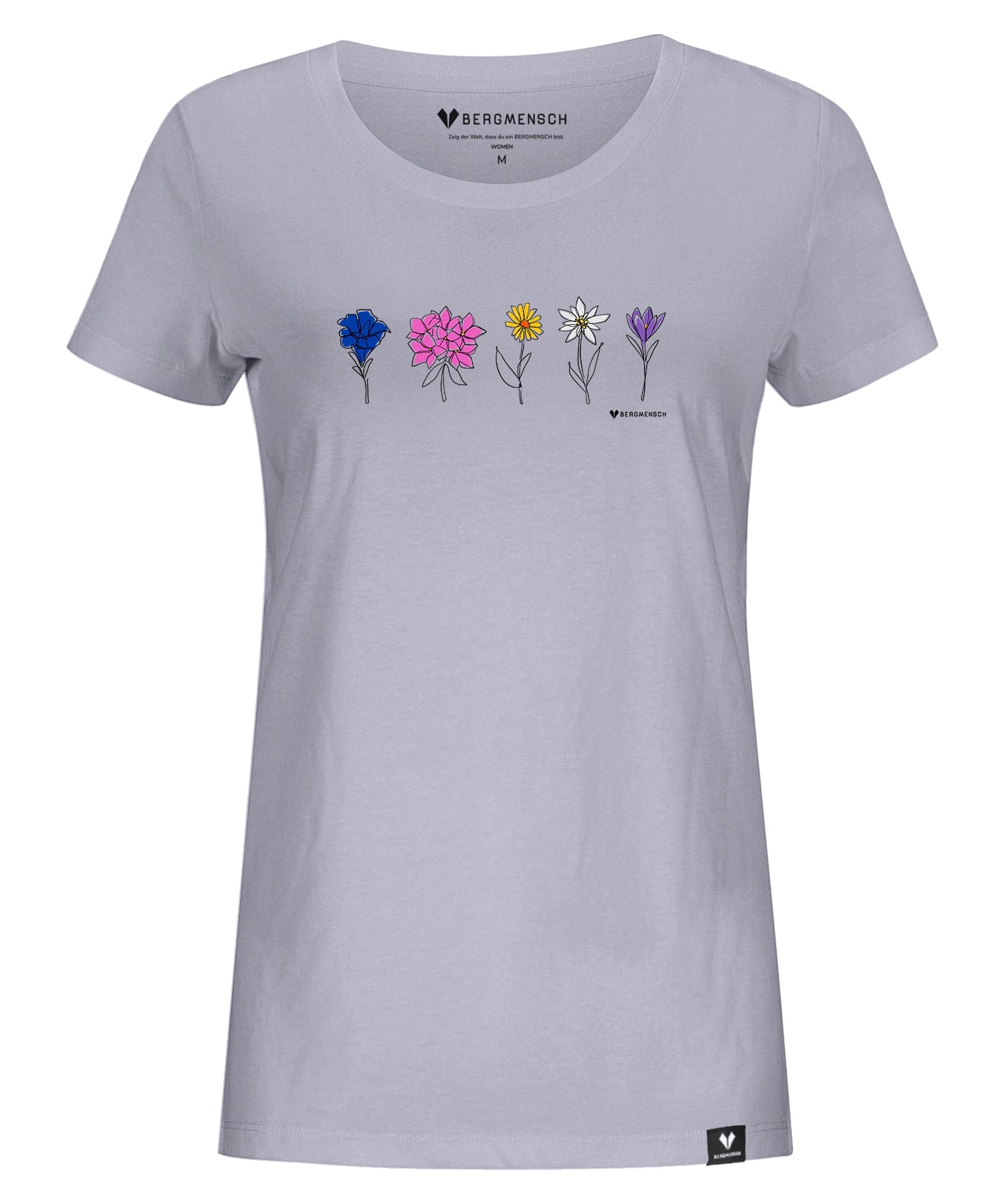 Bergblumen - Damen Premium Organic Shirt