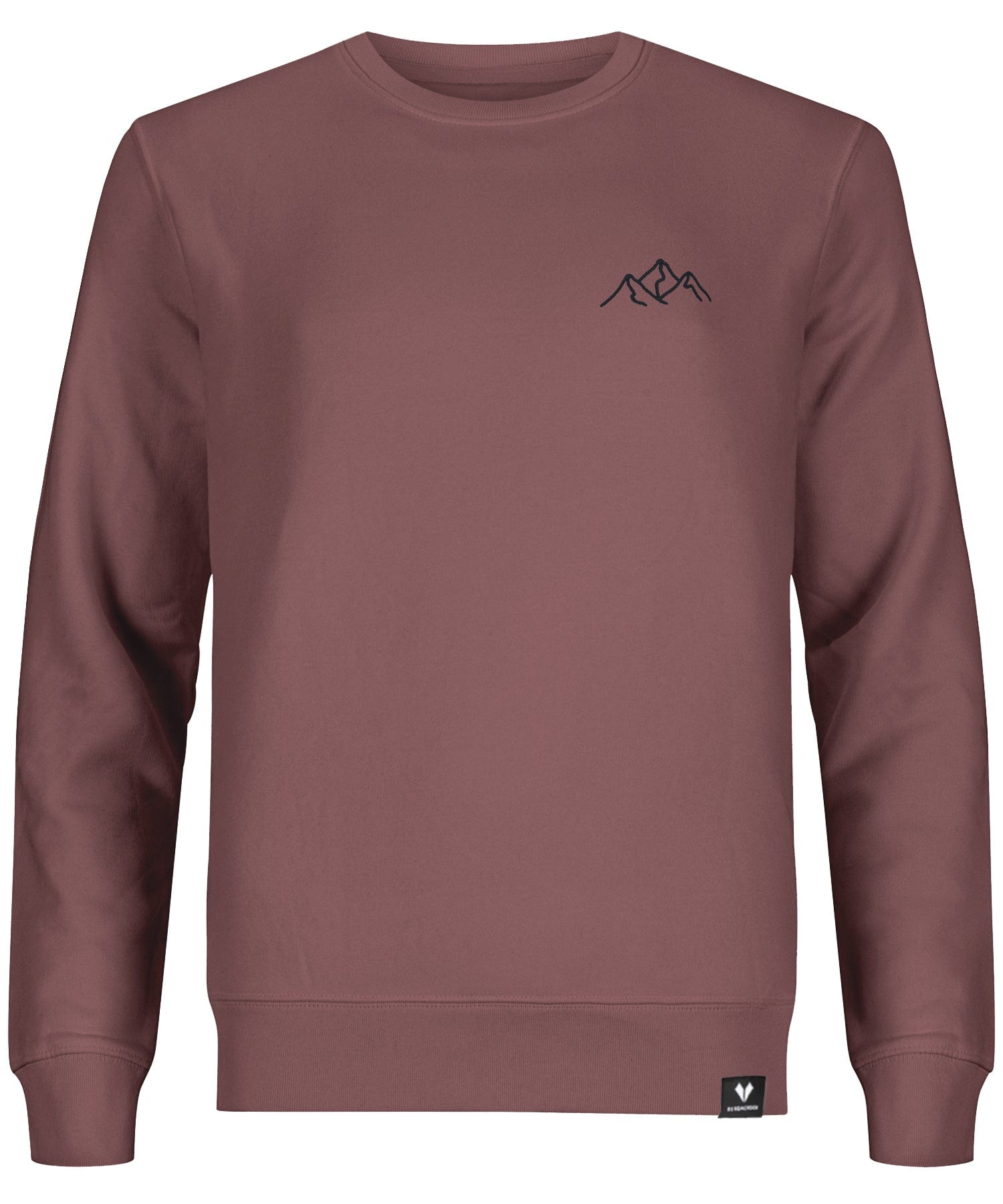 Bergsilhouette (Stick) - Unisex Premium Organic Sweatshirt