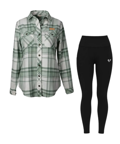 Flanellhemd + Seamless Leggings