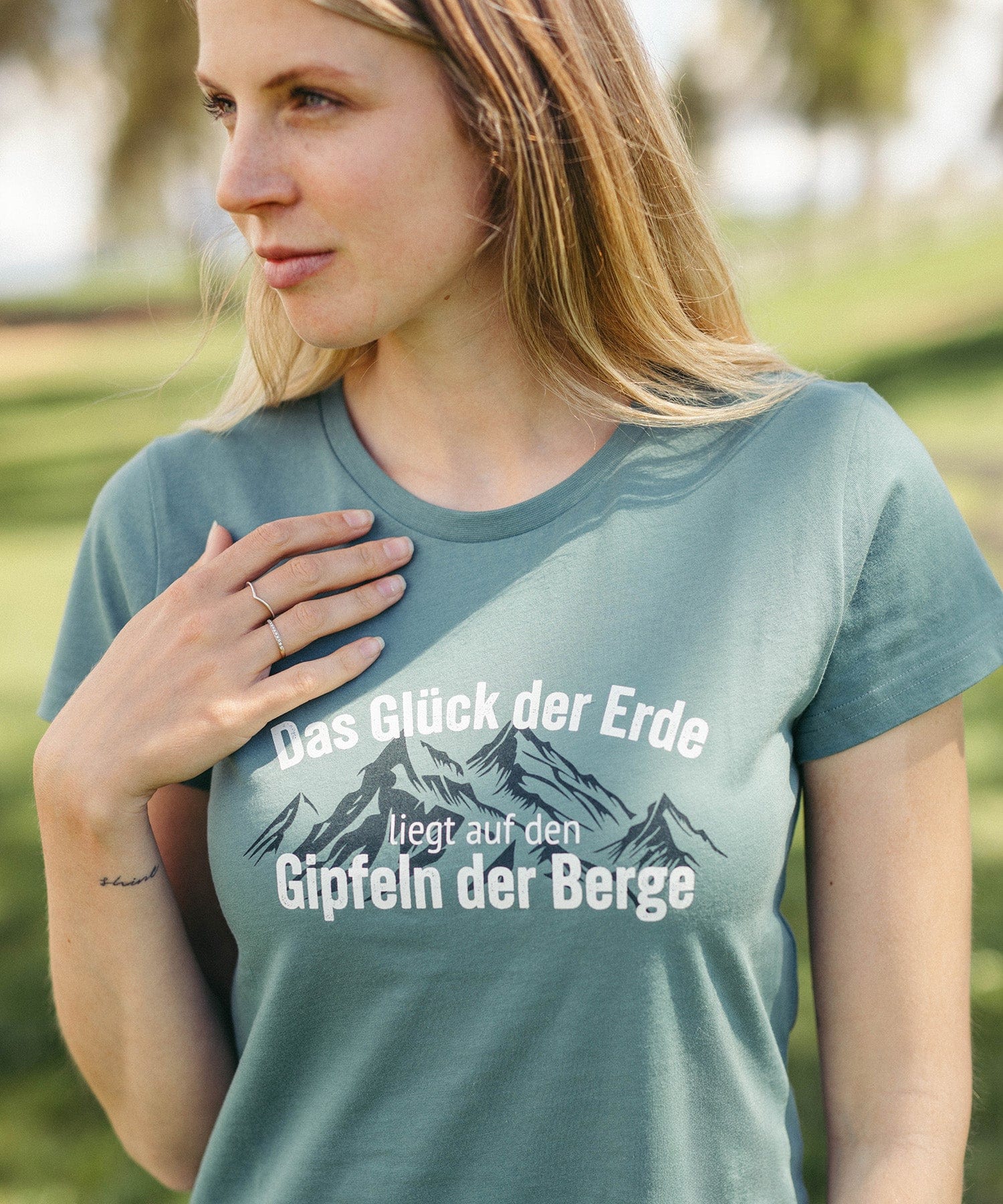 Das Glück der Erde - Damen Premium Organic Shirt
