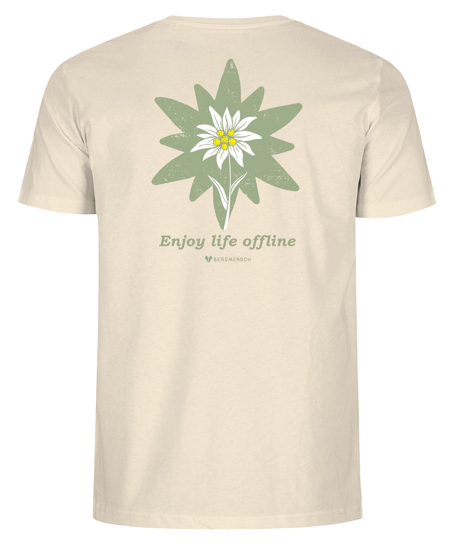 Edelweiss Backprint - Unisex Premium Organic Shirt