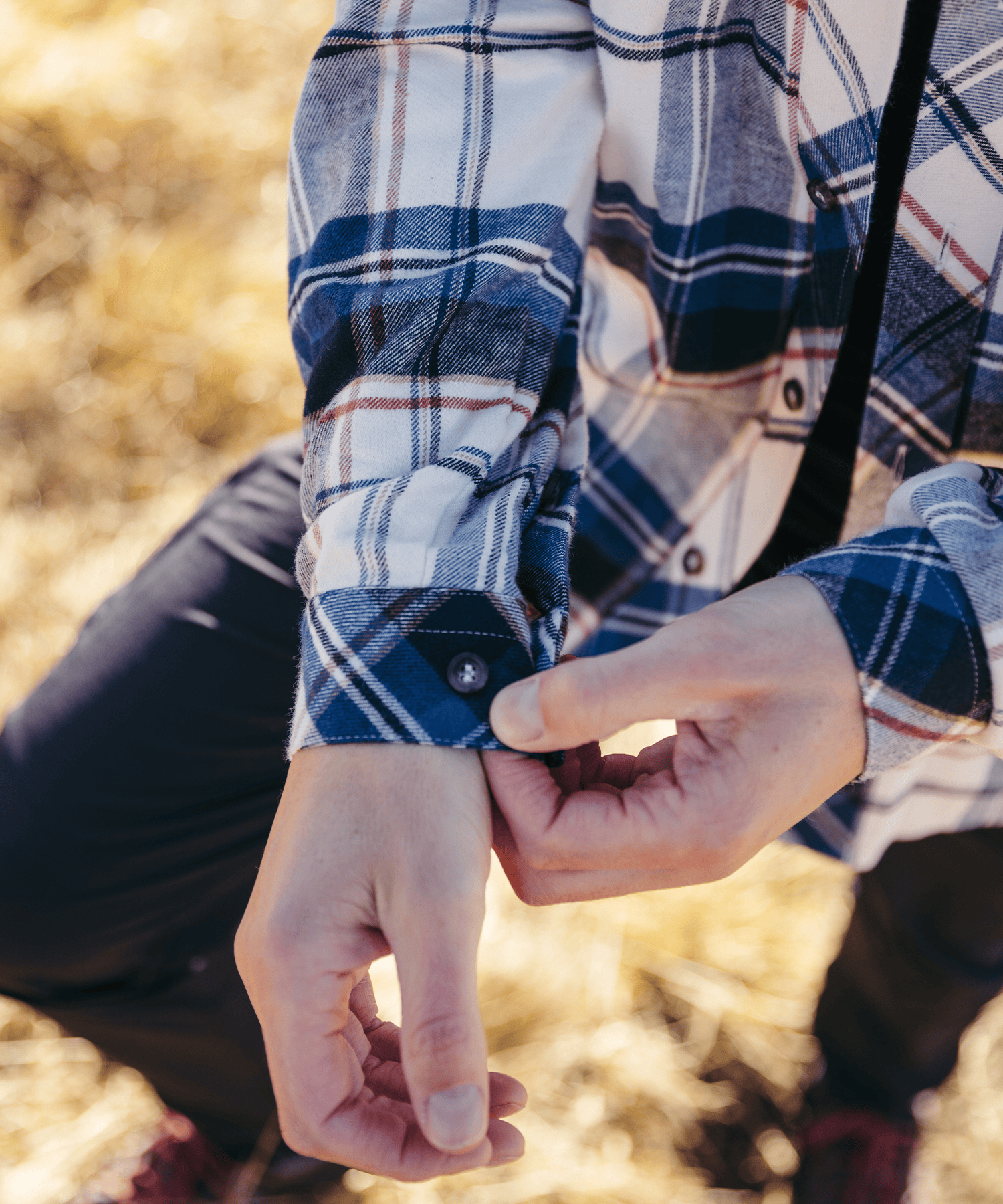 Flanell Overshirt - Herren