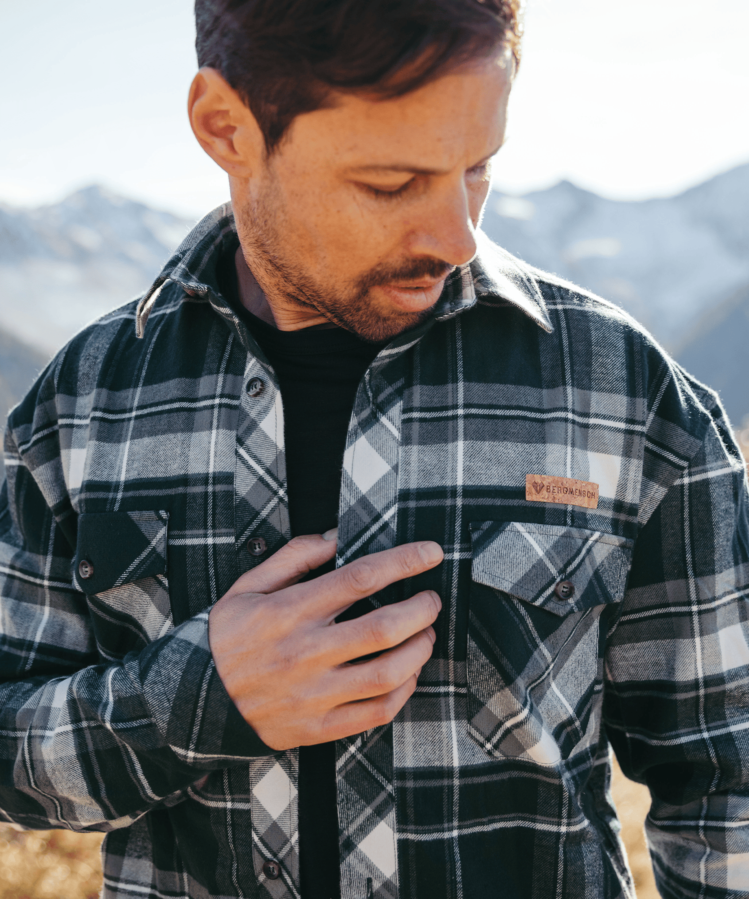 Flanell Overshirt - Herren