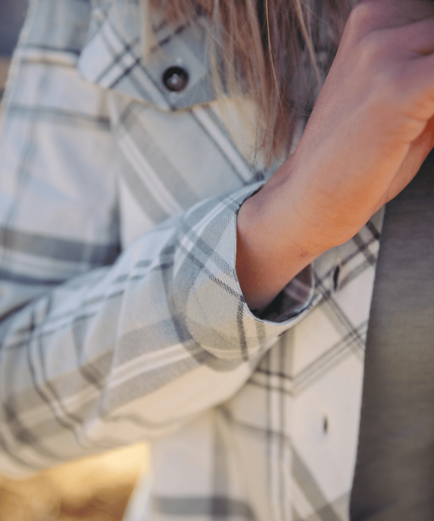 Flanell Overshirt - Damen