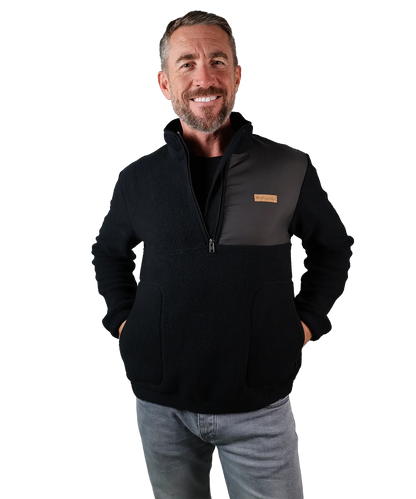 Herren Sherpa Half-Zip