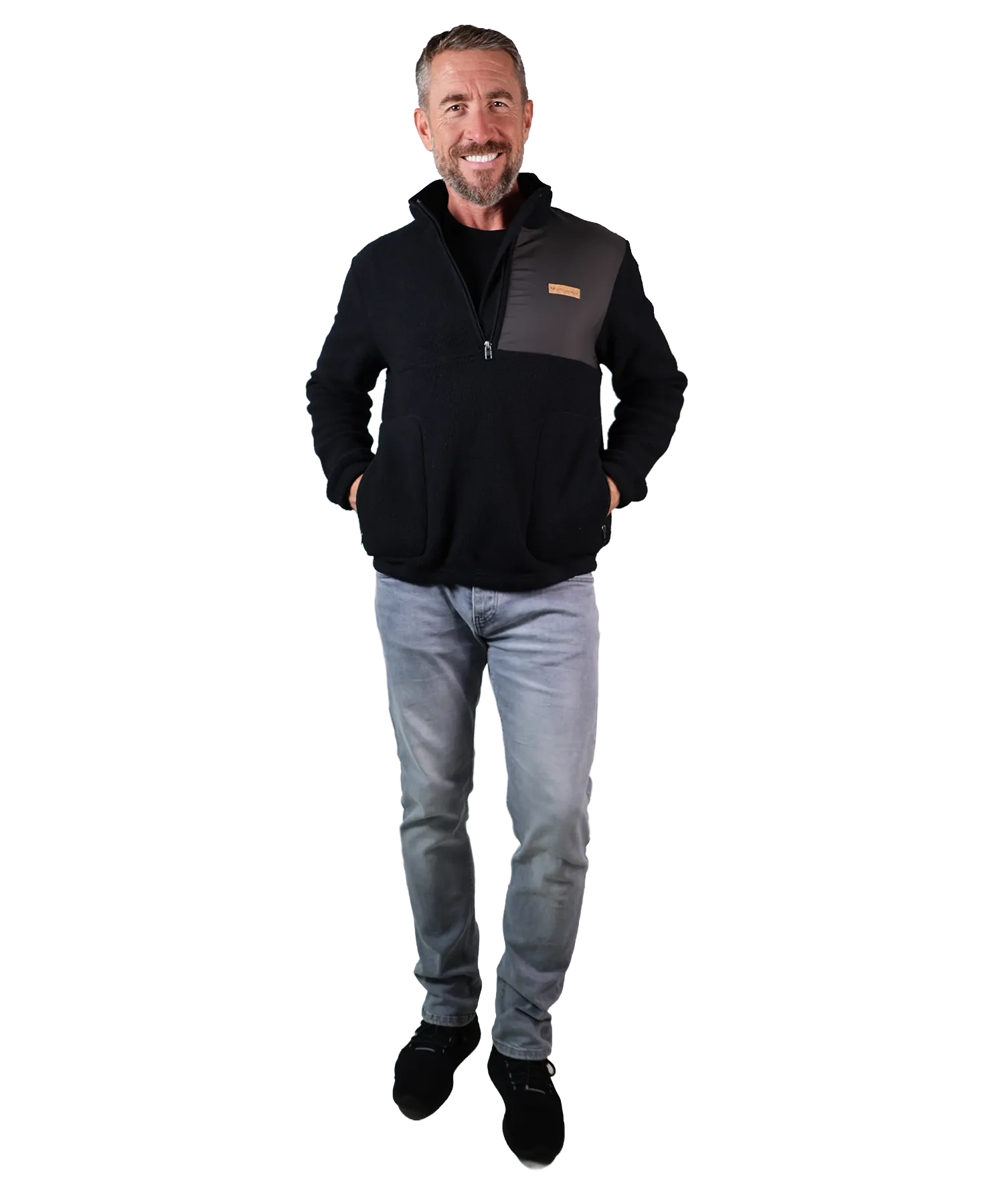 Herren Sherpa Half-Zip