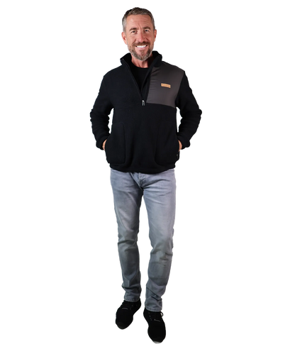 Herren Sherpa Half-Zip
