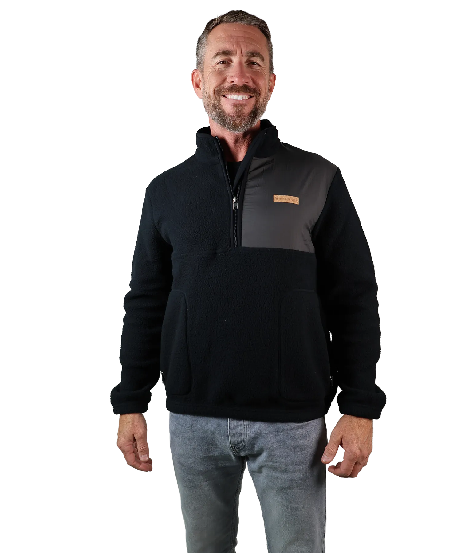 Herren Sherpa Half-Zip