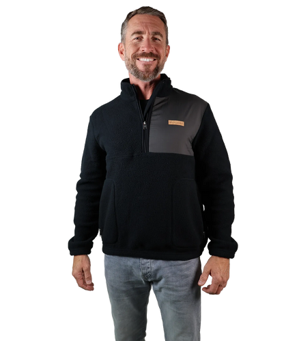 Herren Sherpa Half-Zip