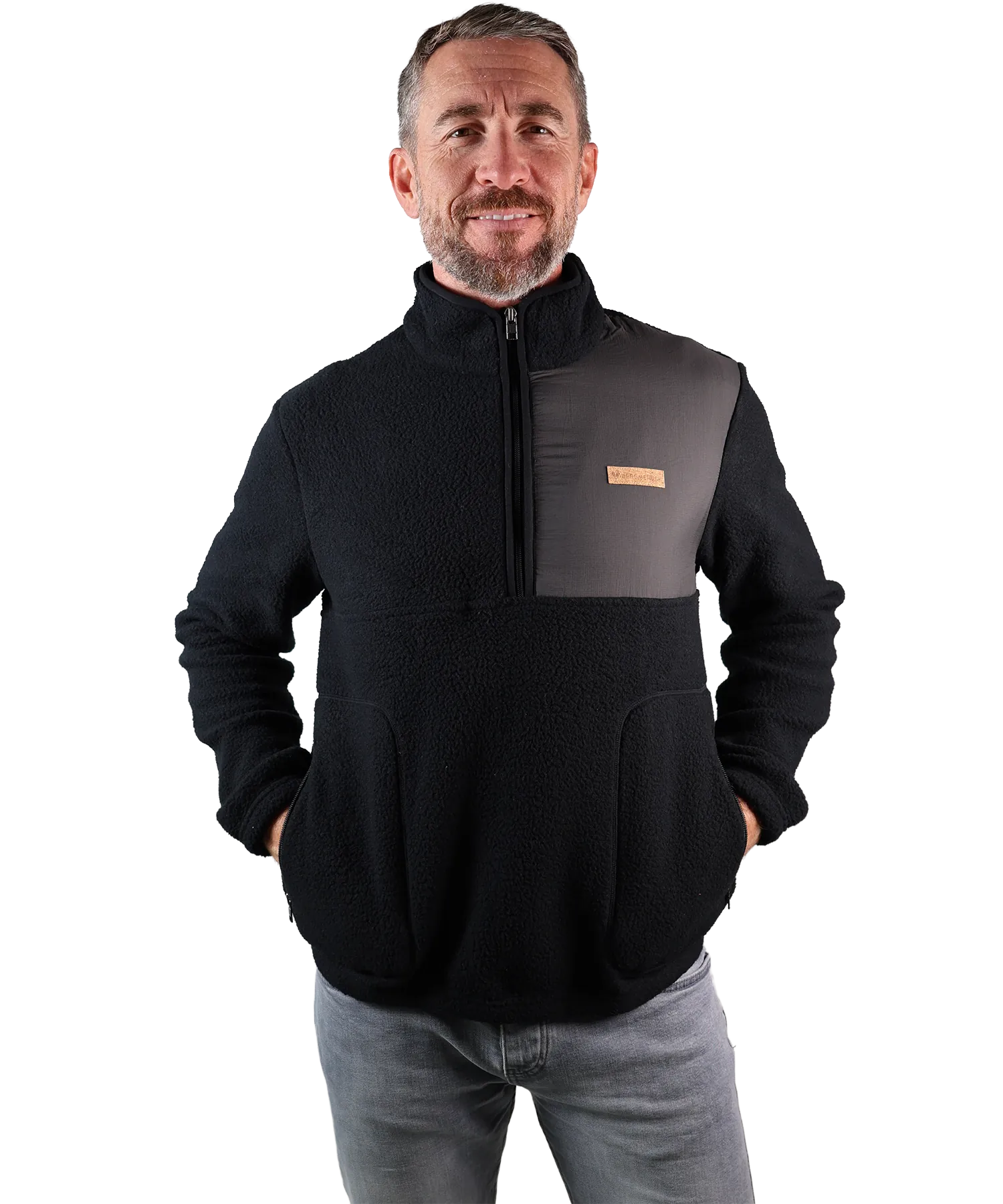 Herren Sherpa Half-Zip