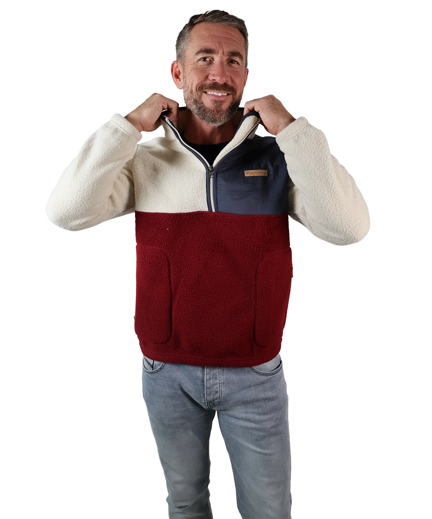 Herren Sherpa Half-Zip