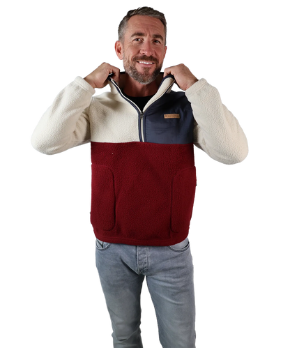 Herren Sherpa Half-Zip