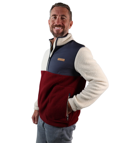 Herren Sherpa Half-Zip