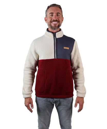Herren Sherpa Half-Zip