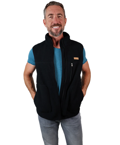 Herren Sherpa Weste