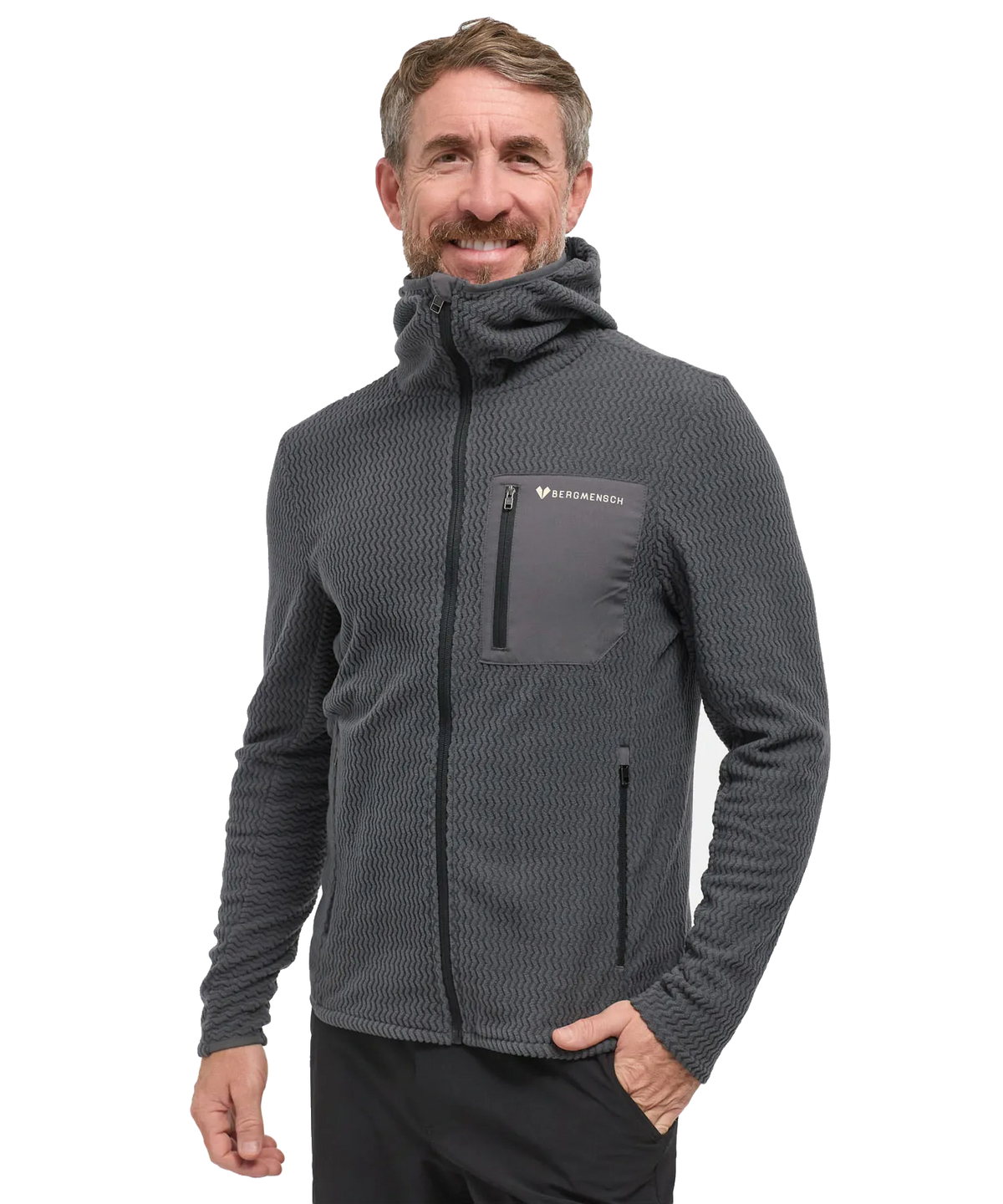 AirGrid - Men's Full-Zip Hoodie