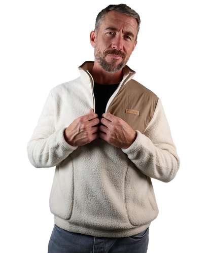 Herren Sherpa Half-Zip