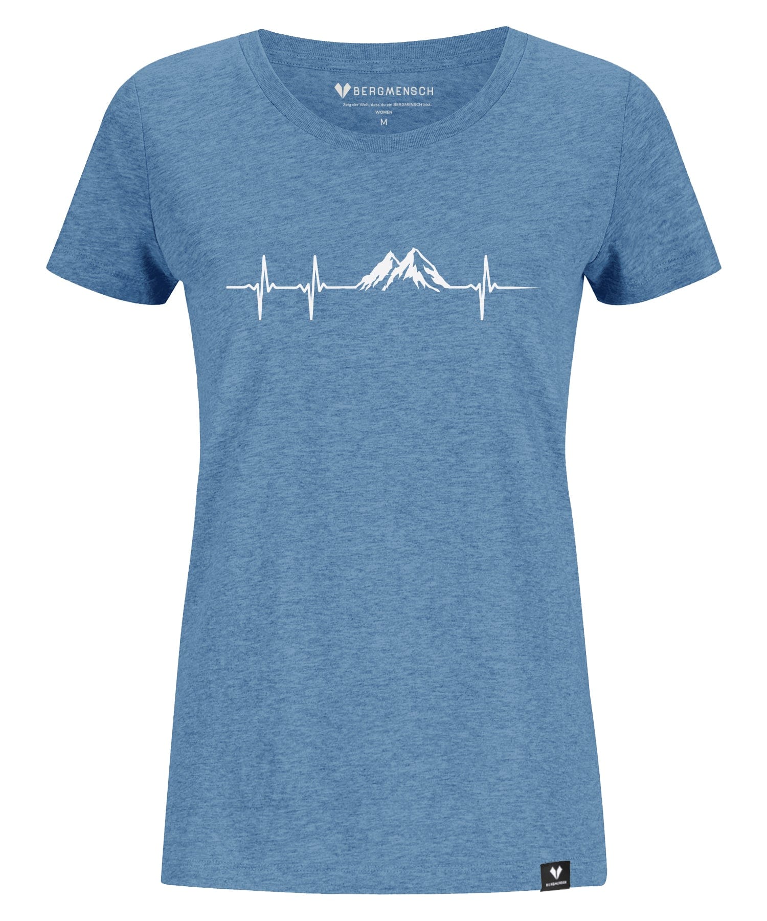 Herzschlag Berge - Damen Premium Organic Shirt