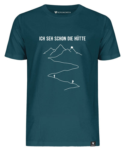 Ich seh schon die Hütte - Unisex Premium Organic Shirt