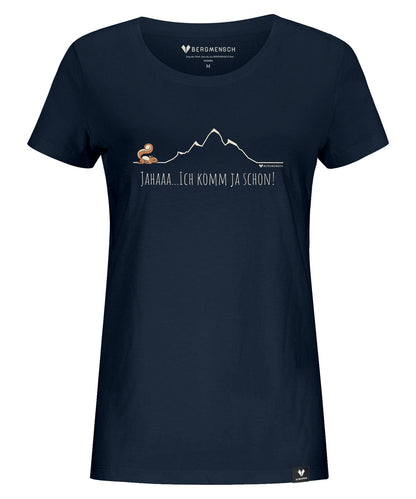 Ich komm ja schon - Damen Premium Organic Shirt