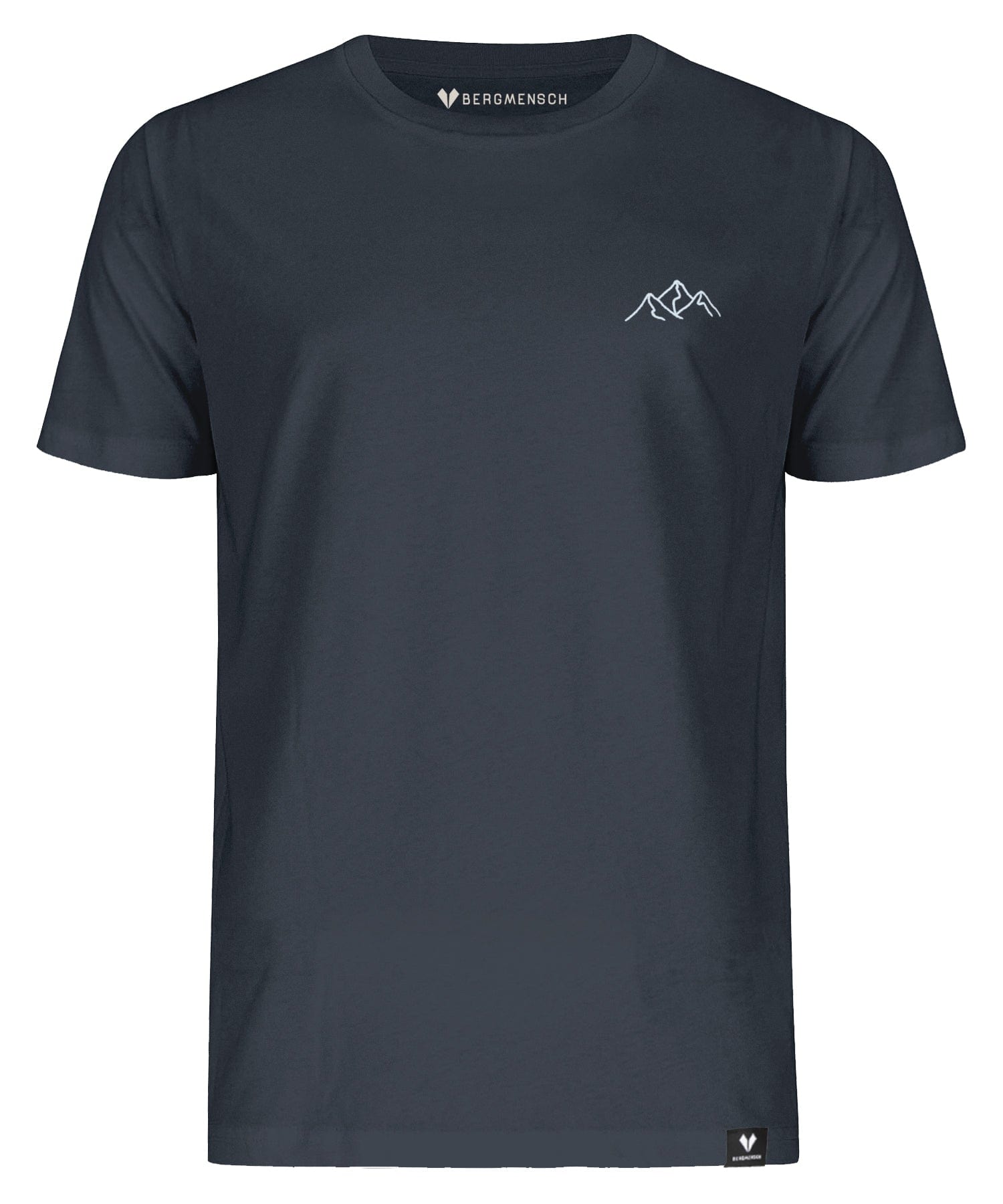 Bergsilhouette (Stick) - Unisex Premium Organic Shirt