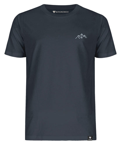 Bergsilhouette (Stick) - Unisex Premium Organic Shirt