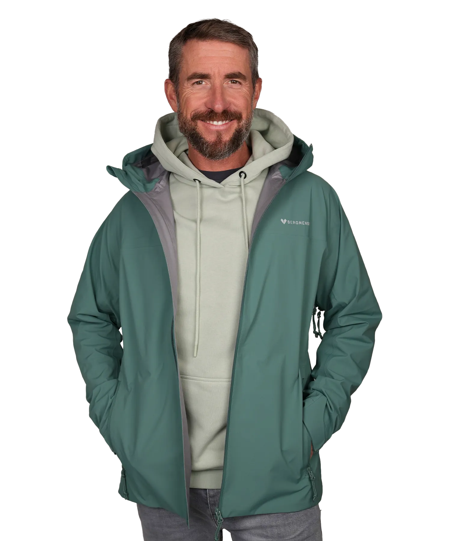 Herren 3L Hardshell Regenjacke