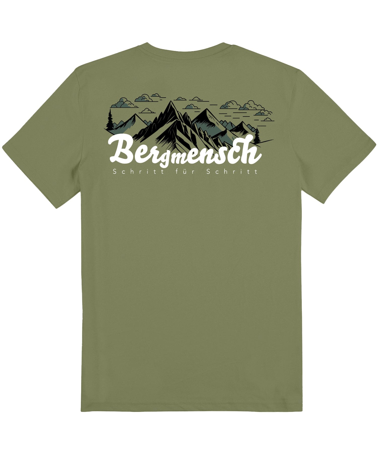 Schritt für Schritt (Backprint) - Unisex Premium Organic Shirt