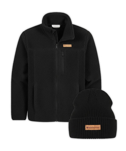 Sherpa Fleece + Cozy Fleece Beanie
