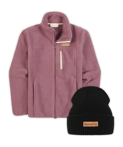 Sherpa Fleece + Cozy Fleece Beanie