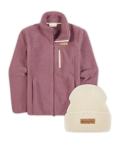 Sherpa Fleece + Cozy Fleece Beanie