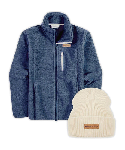 Sherpa Fleece + Cozy Fleece Beanie