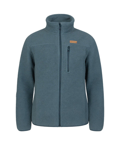 BERGMENSCH Herren Sherpa Fleece Jacke in Stormy Weather