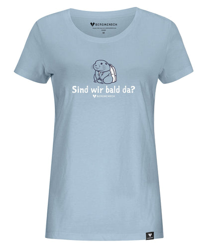 Sind wir bald da - Damen Premium Organic Shirt