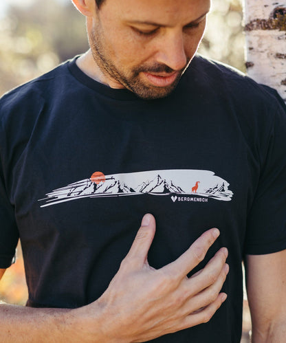 Steinbock Bergpanorama - Unisex Premium Organic Shirt