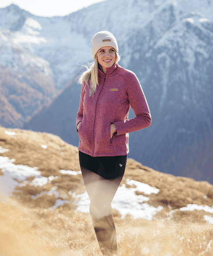 BERGMENSCH® - Damen Strickfleece-Jacke