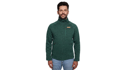 BERGMENSCH® - Herren Strickfleece-Jacke