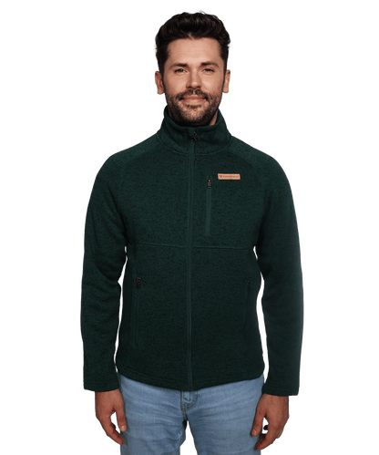 BERGMENSCH® - Herren Strickfleece-Jacke
