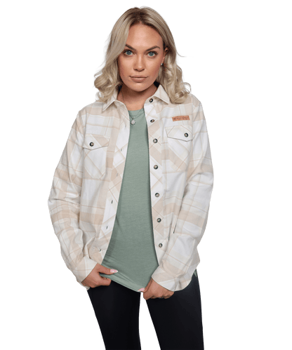 Flanell Overshirt - Damen