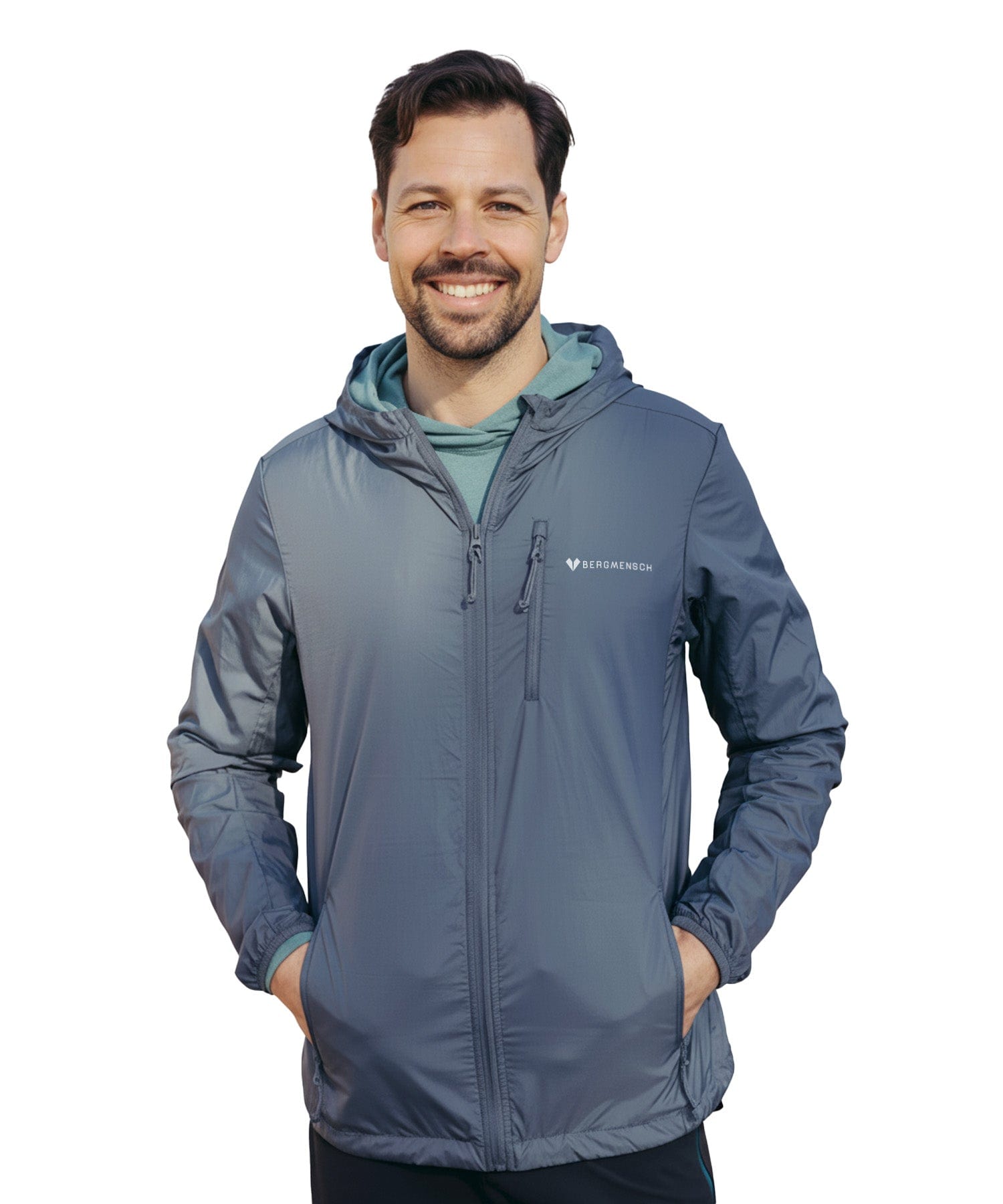 Herren Windbreaker Jacke