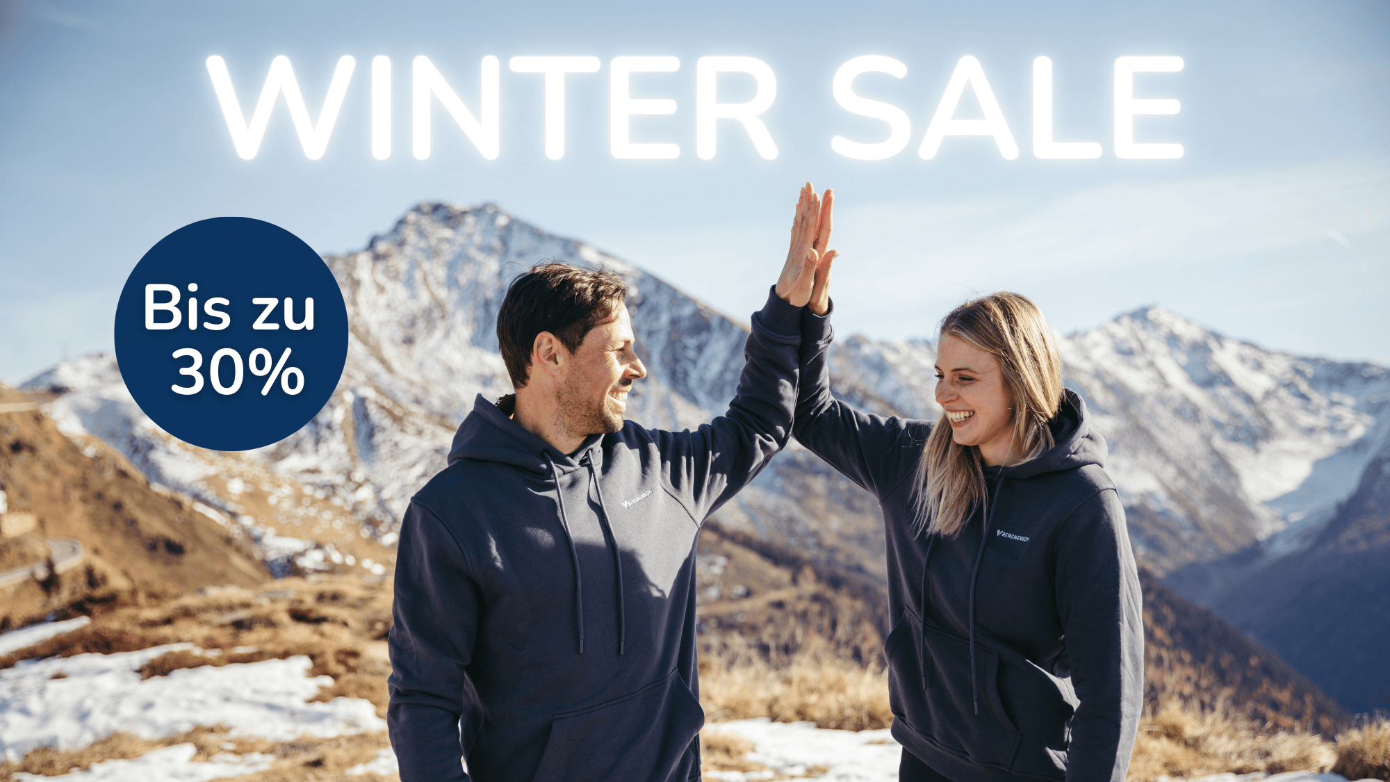 Wintersale+ BIs zu 30% + blau + reduziert