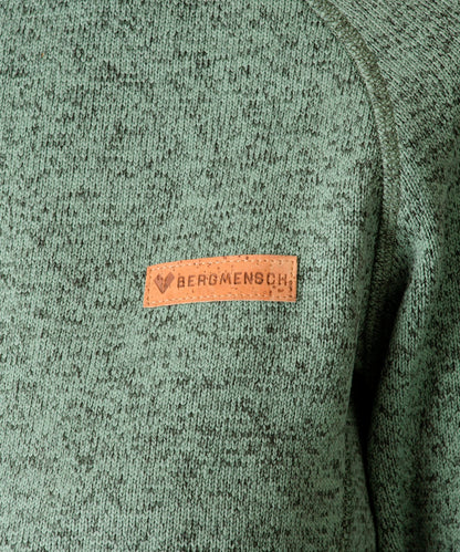 BERGMENSCH® - Damen Strickfleece-Jacke