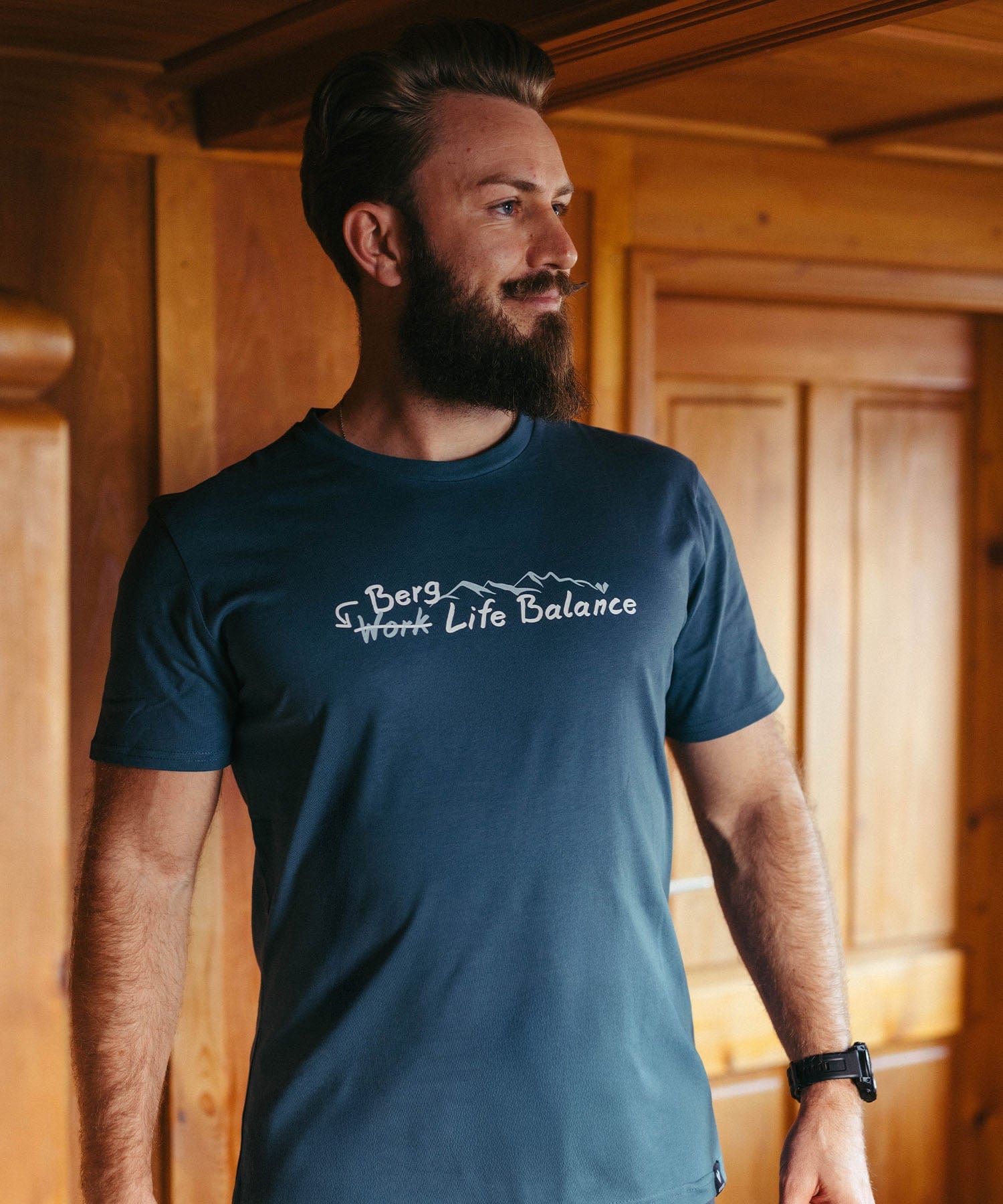 Berg Life Balance - Unisex Premium Organic Shirt von Bergmensch