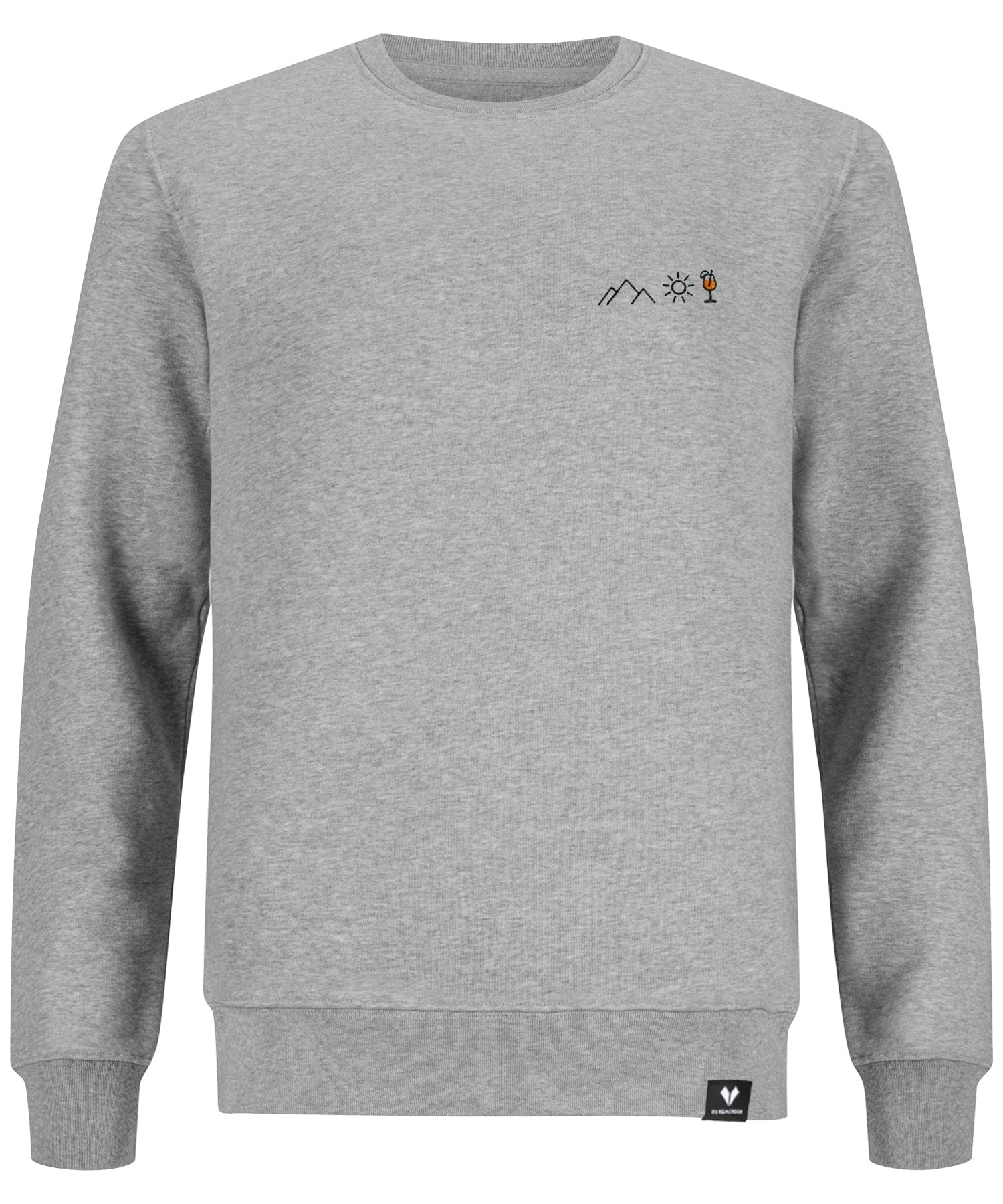 Berg Sonne Spritz - Unisex Premium Organic Sweatshirt von Bergmensch