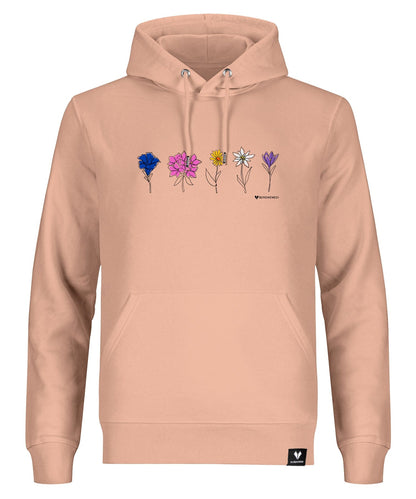 Bergblumen - Unisex Premium Organic Hoodie von Bergmensch