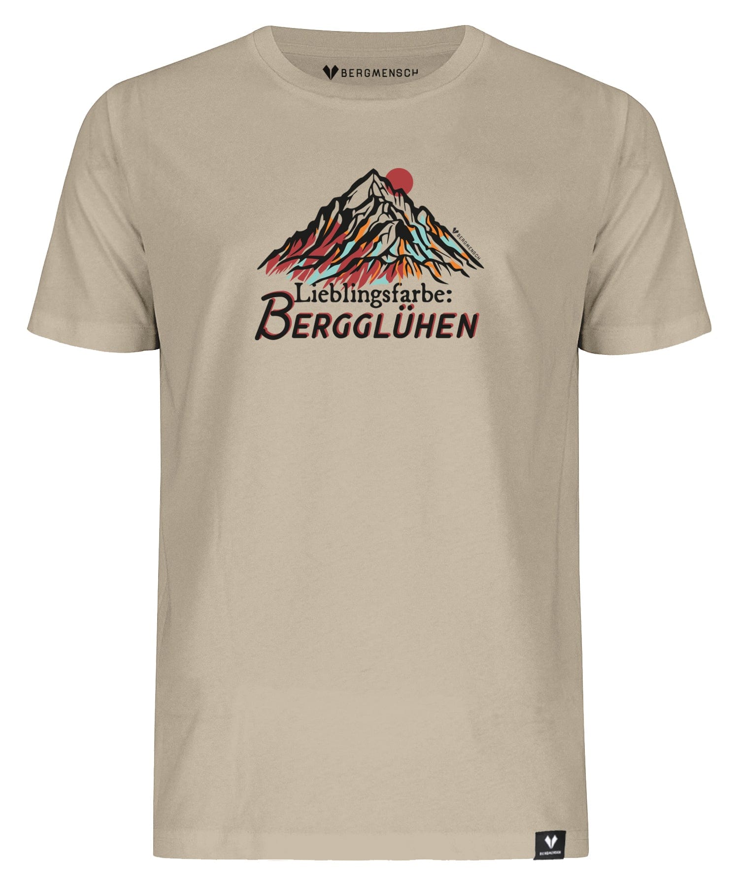 Bergglühen - Unisex Premium Organic Shirt von Bergmensch