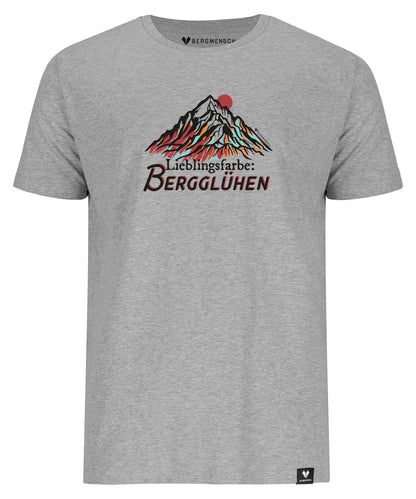 Bergglühen - Unisex Premium Organic Shirt von Bergmensch