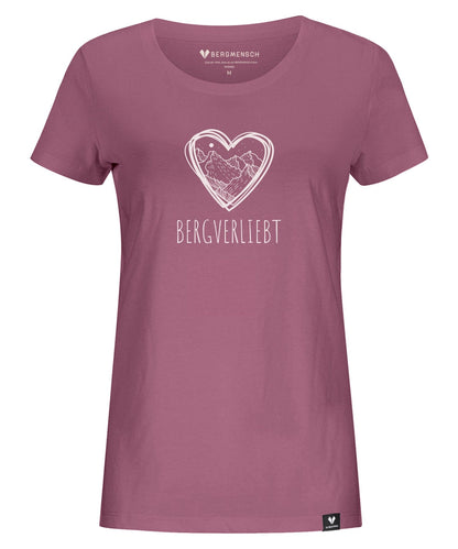 Bergverliebt - Damen Premium Organic Shirt von Bergmensch