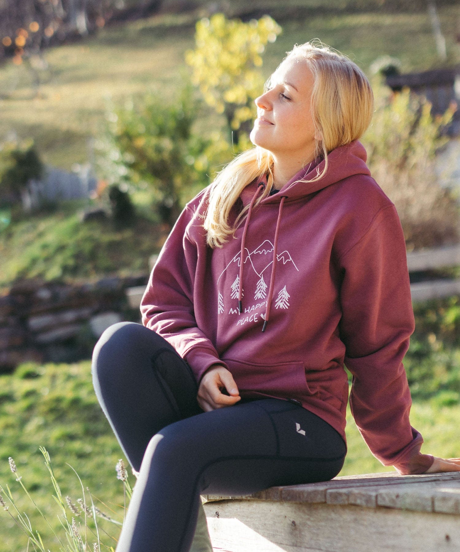 My Happy Place - Unisex Premium Organic Hoodie